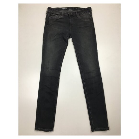 AG ADRIANO GOLDSCHMIED 5 Pocket Gray Wash The Legging Ankle Super Skinny Jeans - Picture 1 of 11